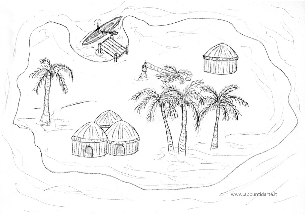 immagini disegni da colorare isola del tesoro