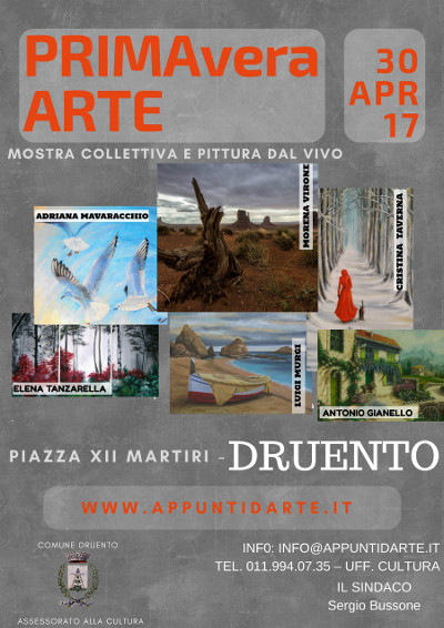 Locandina Mostra Druento - 30 aprile 2017